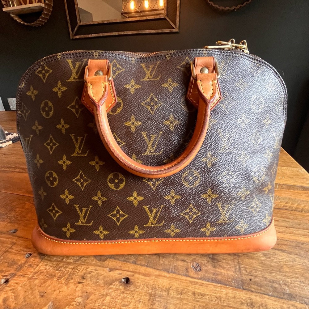 LV monogram Alma PM handbag vintage